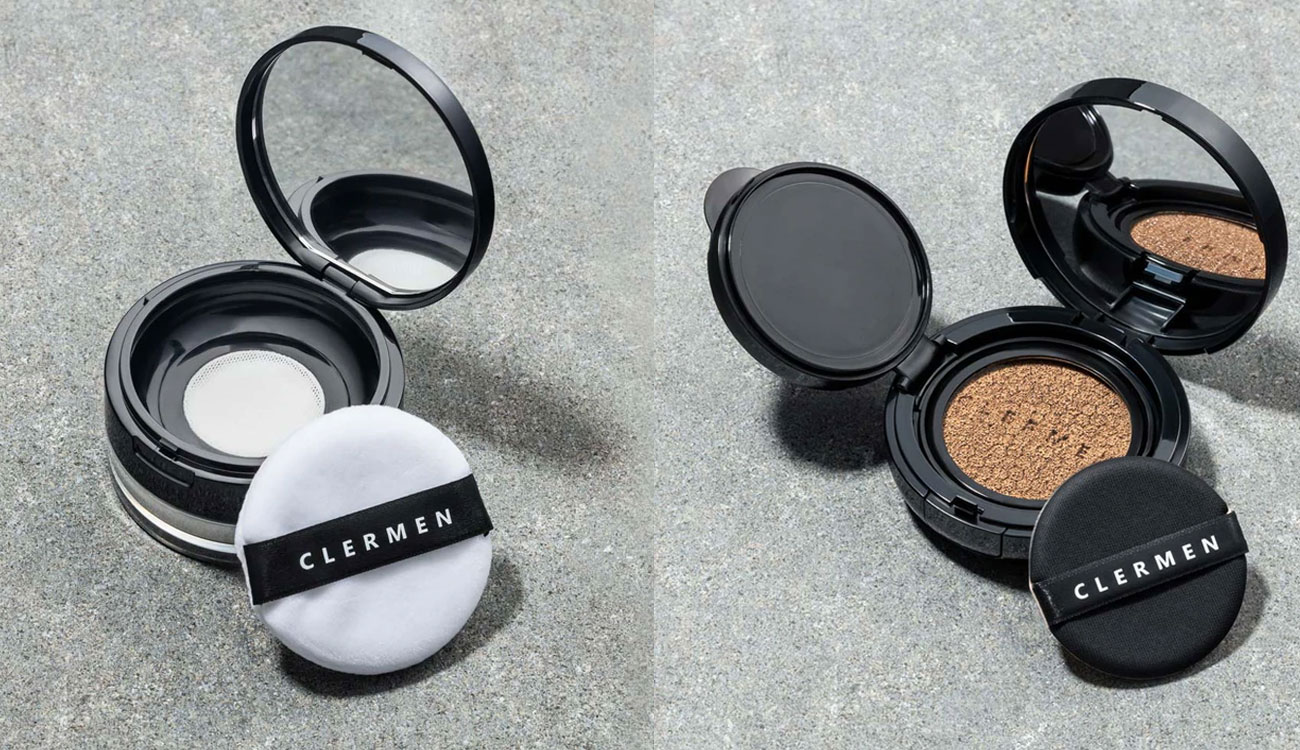 Clermen stealthy Air Cushion BB Cream and Anti-Shine Matte Setting Powder