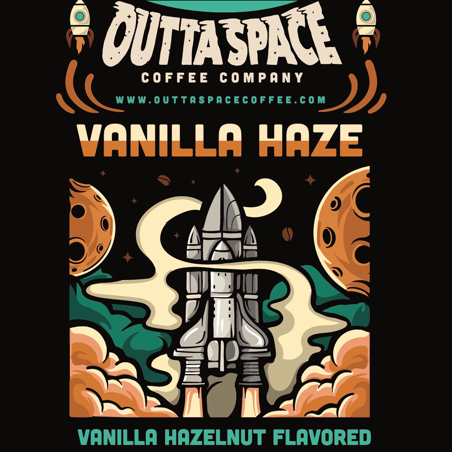 Outta Space Coffee Vanilla Haze Flavor